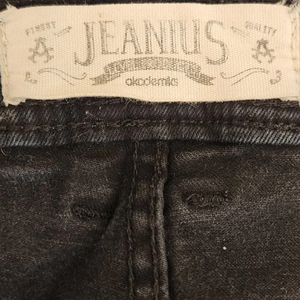 Men's Akademiks Straight Leg Dark Denim Jeans 36x30